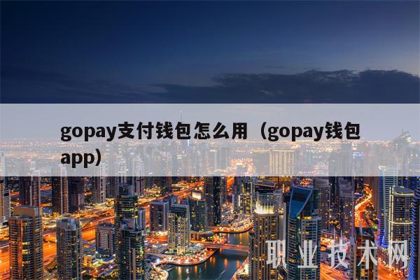 gopay支付钱包怎么用(gopay钱包app)-第1张图片-芝麻交易所下载 gopay支付钱包怎么用(gopay钱包app)-第1张图片-芝麻交易所下载